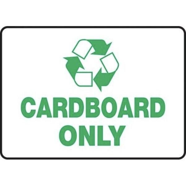 Accuform SAFETY SIGNS CARDBOARD ONLY 10 X 14 MPLR558XT MPLR558XT - main